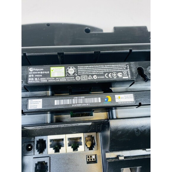 Polycom VVX 310 VoIP IP Phone & Stand AS IS VVX310 - Picture 8 of 9
